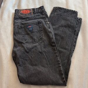 Jonathan G Vintage Black Straight Jeans